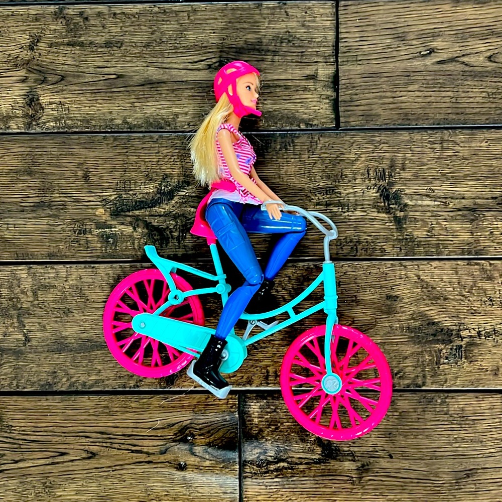 Barbie with Bicycle